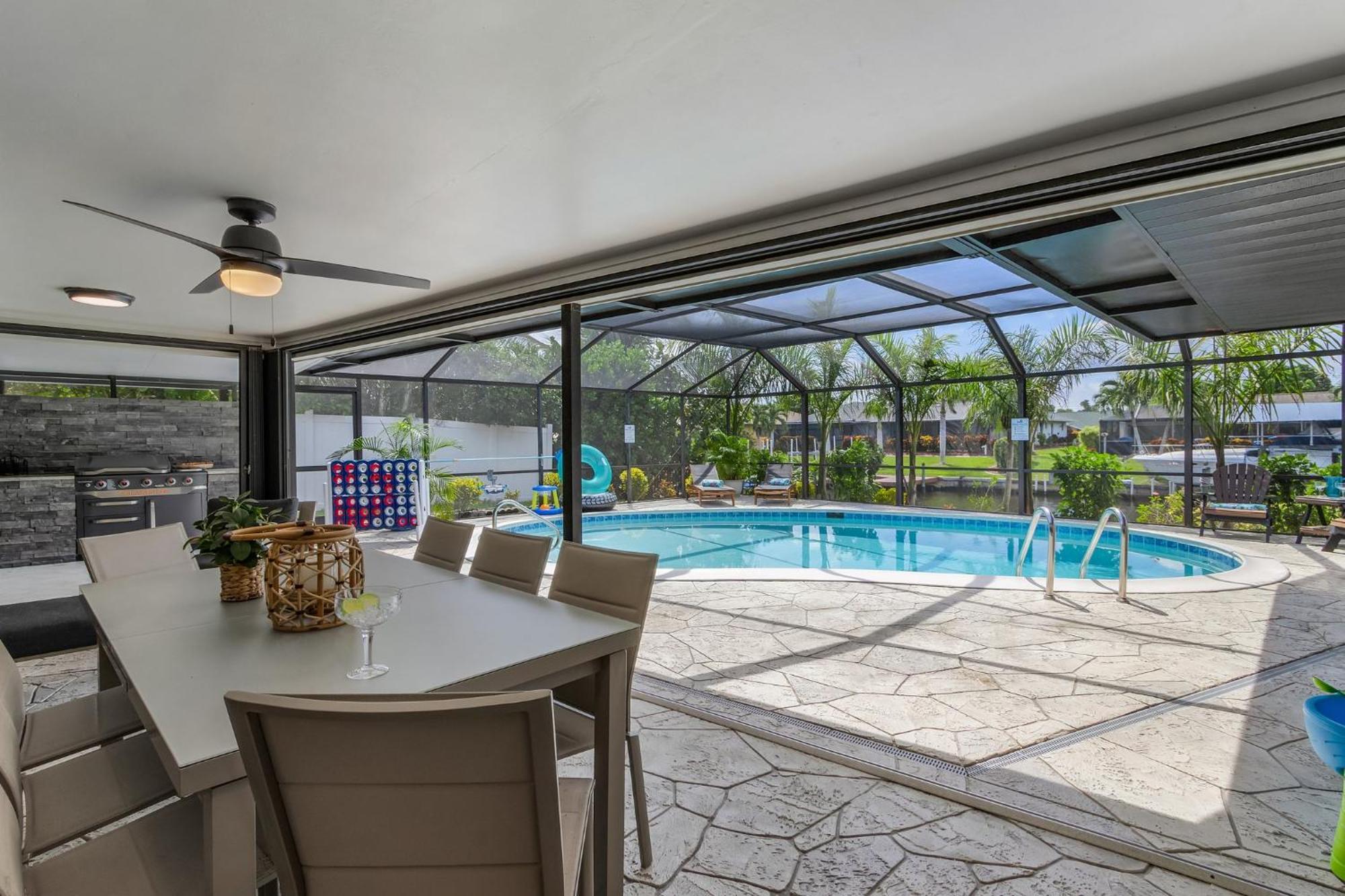 Gulf Access, Kayaks, Heated Pool - Cape By The Ocean - Roelens Villa Cape Coral Esterno foto