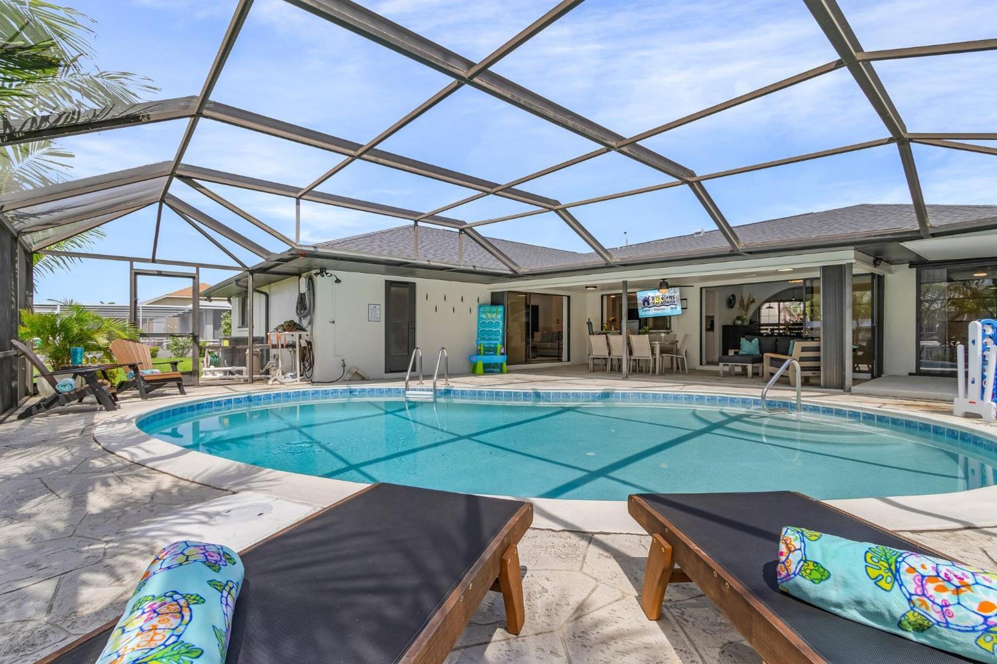 Gulf Access, Kayaks, Heated Pool - Cape By The Ocean - Roelens Villa Cape Coral Esterno foto